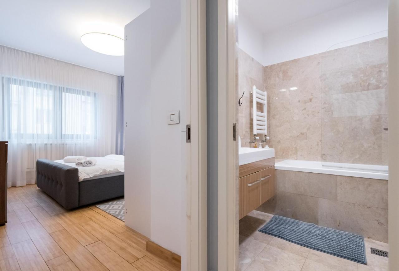 Happy Bubble I Timpuri Noi 1Br Apt 4 Ppl บูคาเรสต์ ภายนอก รูปภาพ